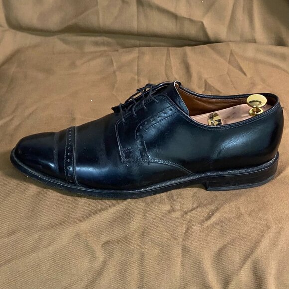 Allen Edmonds Men\'s Dress Shoes 9.5M Clifton Black Leather Cap Toe main image 15